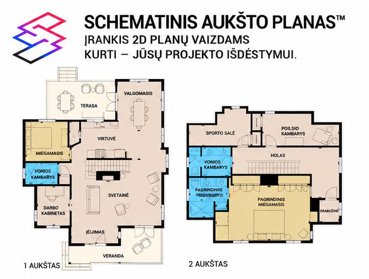 Matterport Schematic Floor Plan